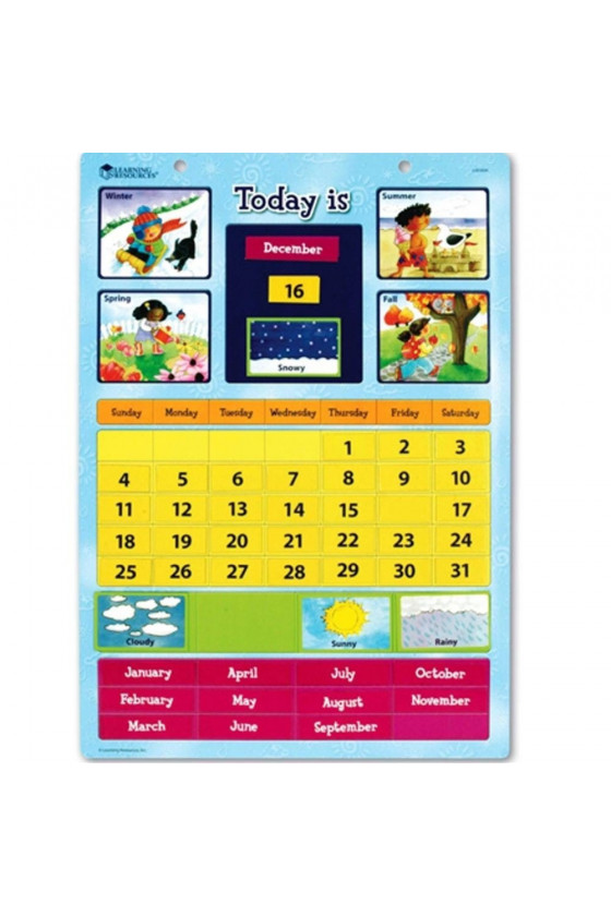 (M) Magnetic Learning Calendar